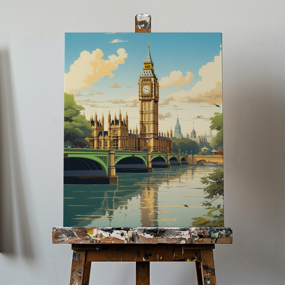 Widok Londynu | Wydruki na łótnie