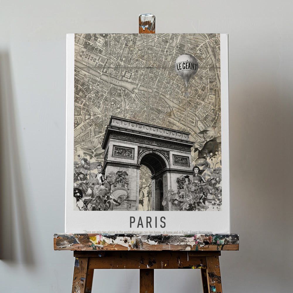 Pariisi (Kaupunkilomat) | Canvastaulut
