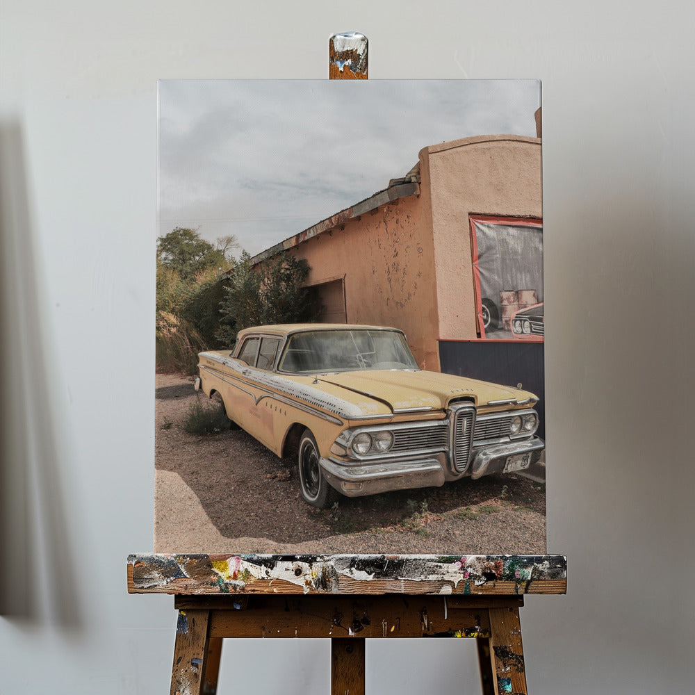 Route 66 Oldtimer | Canvas