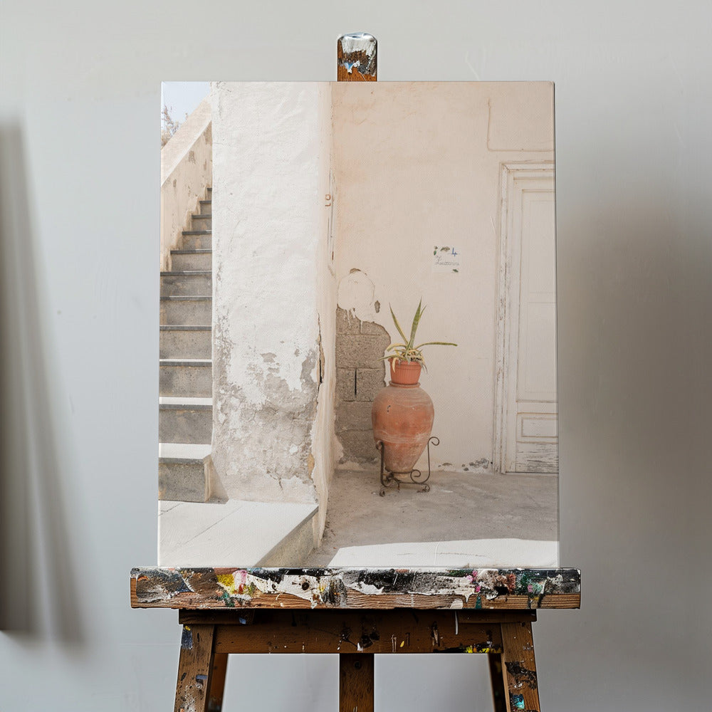 Ganz in Weiß | Leinwand