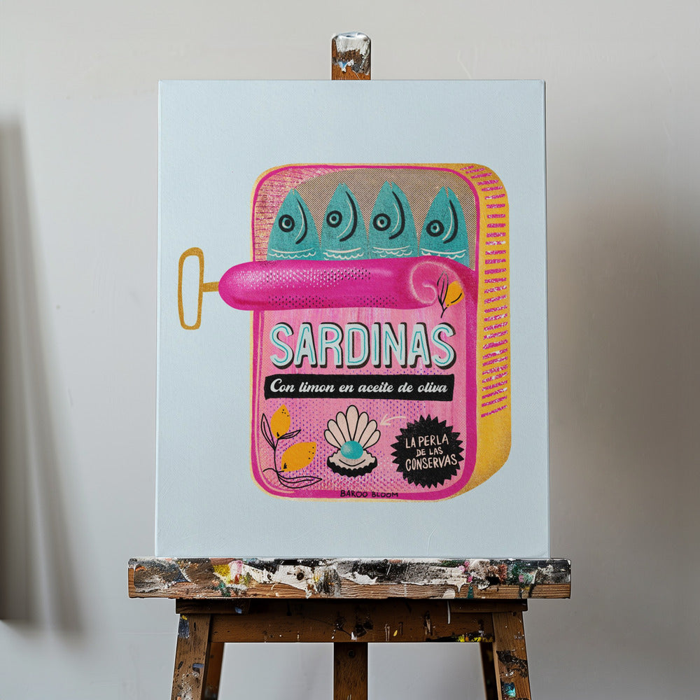 Sardines Tin Can | Canvas