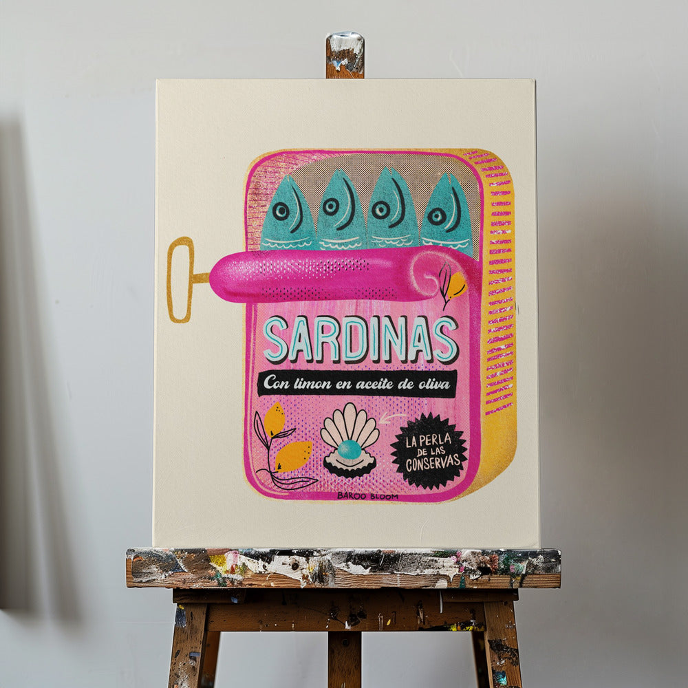 Sardines Tin Can | Canvas