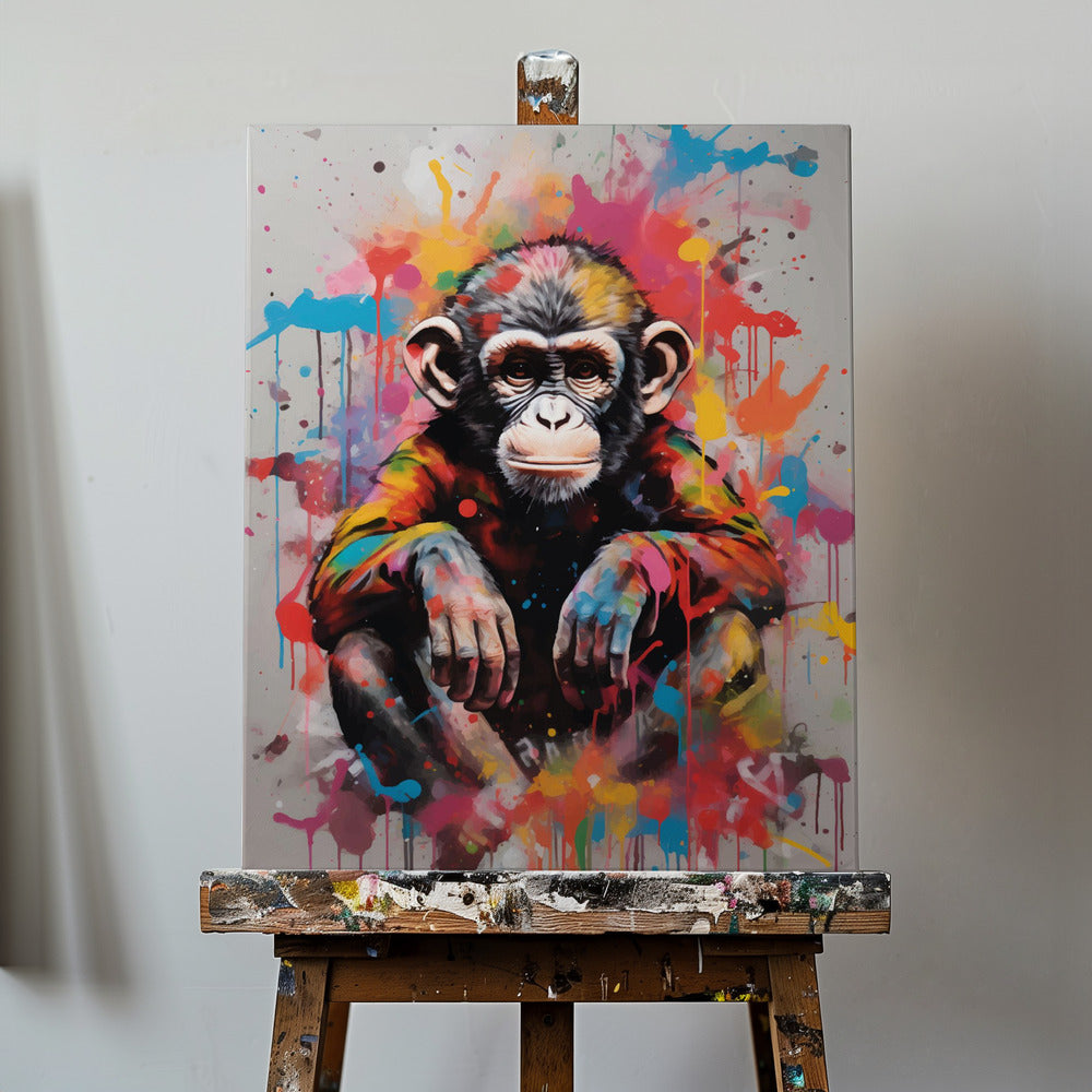 Monkey Pop Art | Canvas