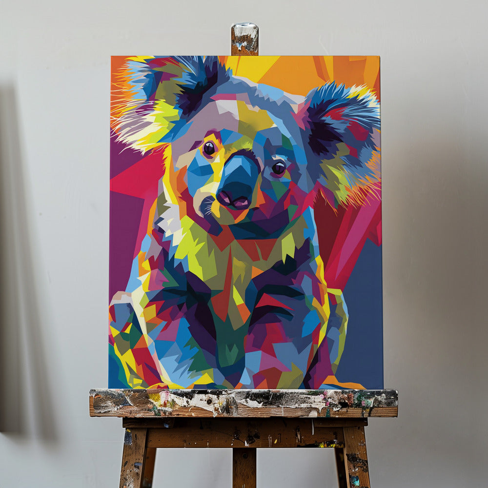 WPAP-koalor | Canvas