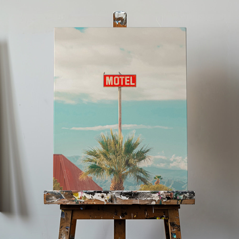 Tämä motelli on linnuille | Canvastaulut