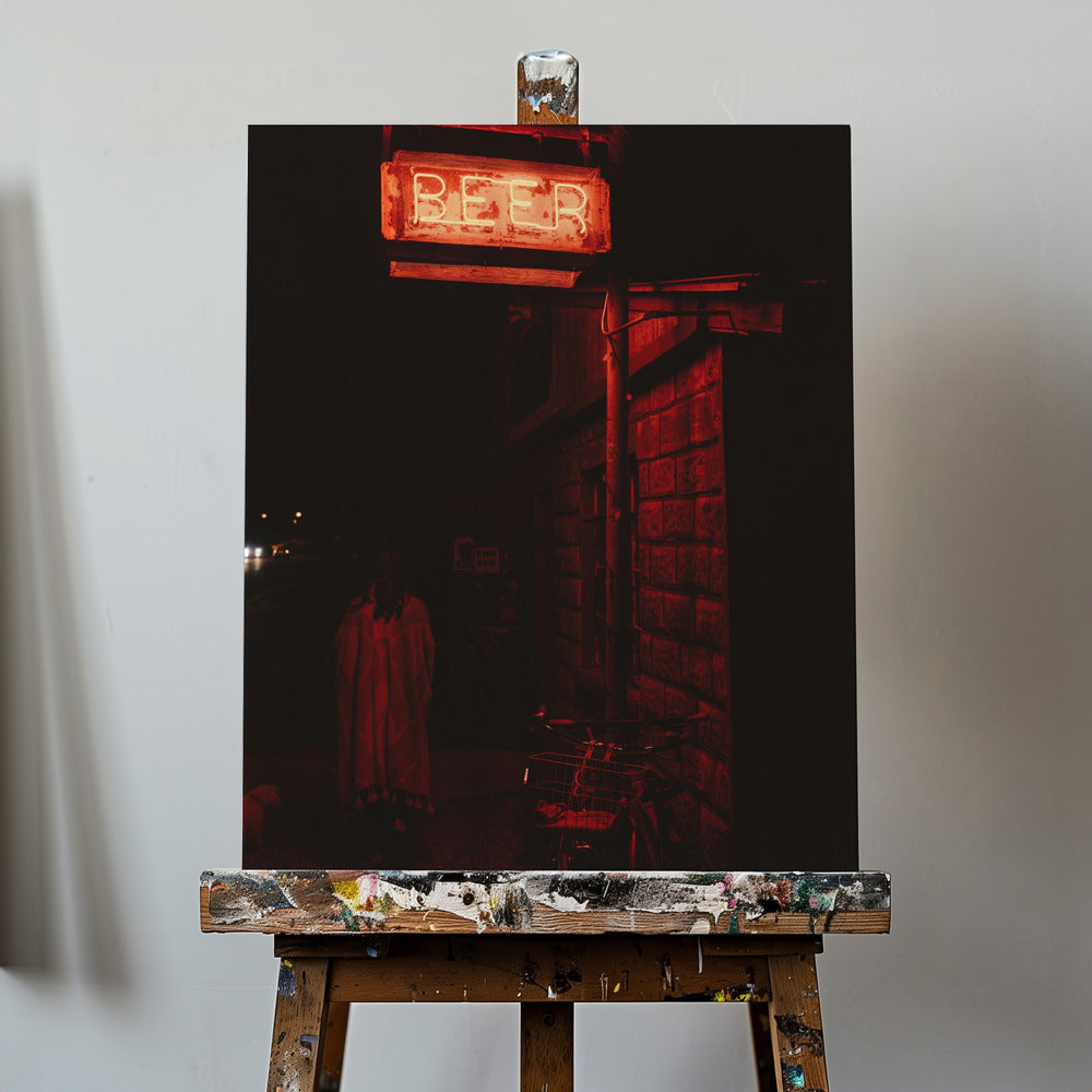 Marfa Night Fiilis | Canvastaulut