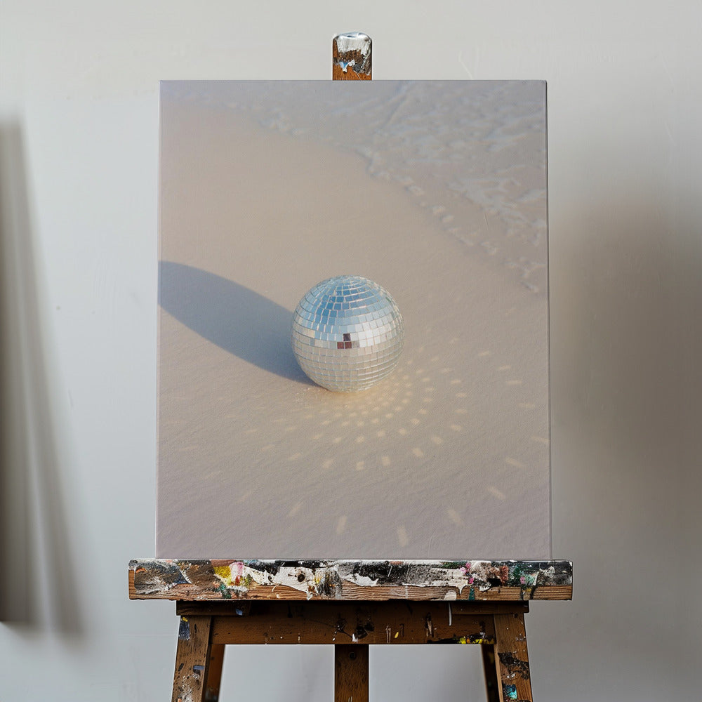 Disco Beach IV | Canvas