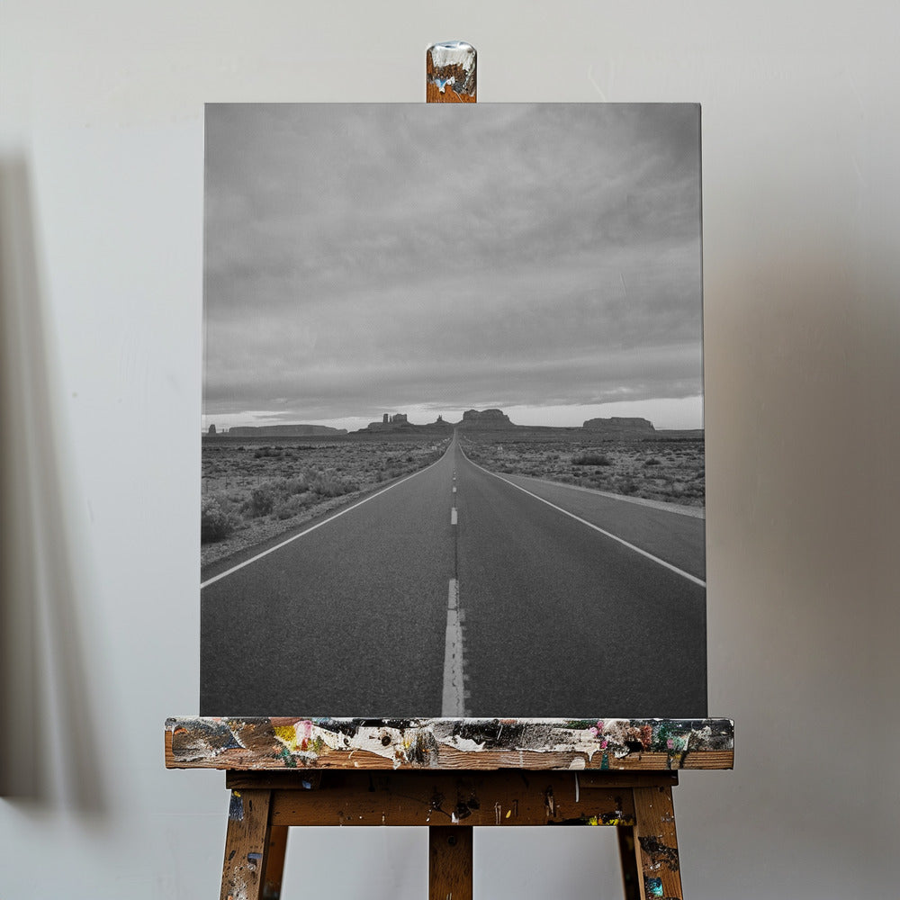 Monochromatyczna Dolina Monumentów II | Wydruki na łótnie