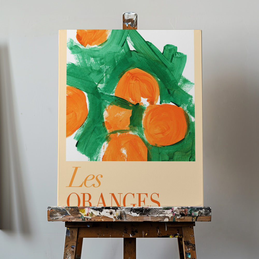 Les Oranges Une Étude 2 | Leinwand