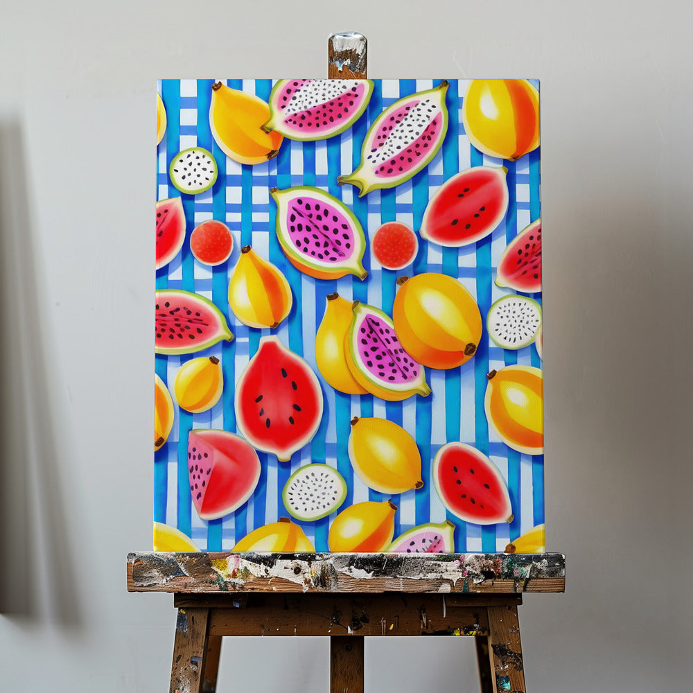 Tropisk fruktpop | Canvastavla