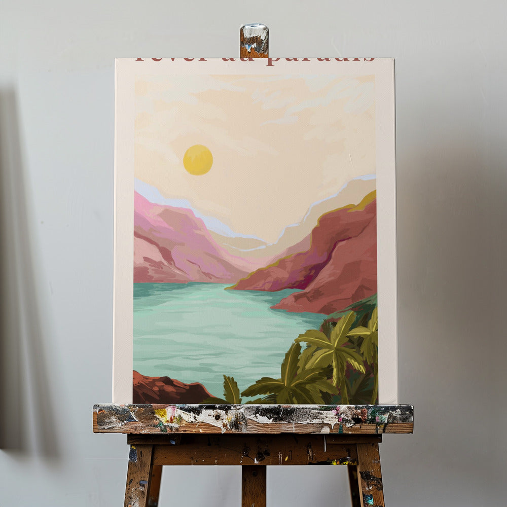 Rêver Au Paradis - Sun | Canvas