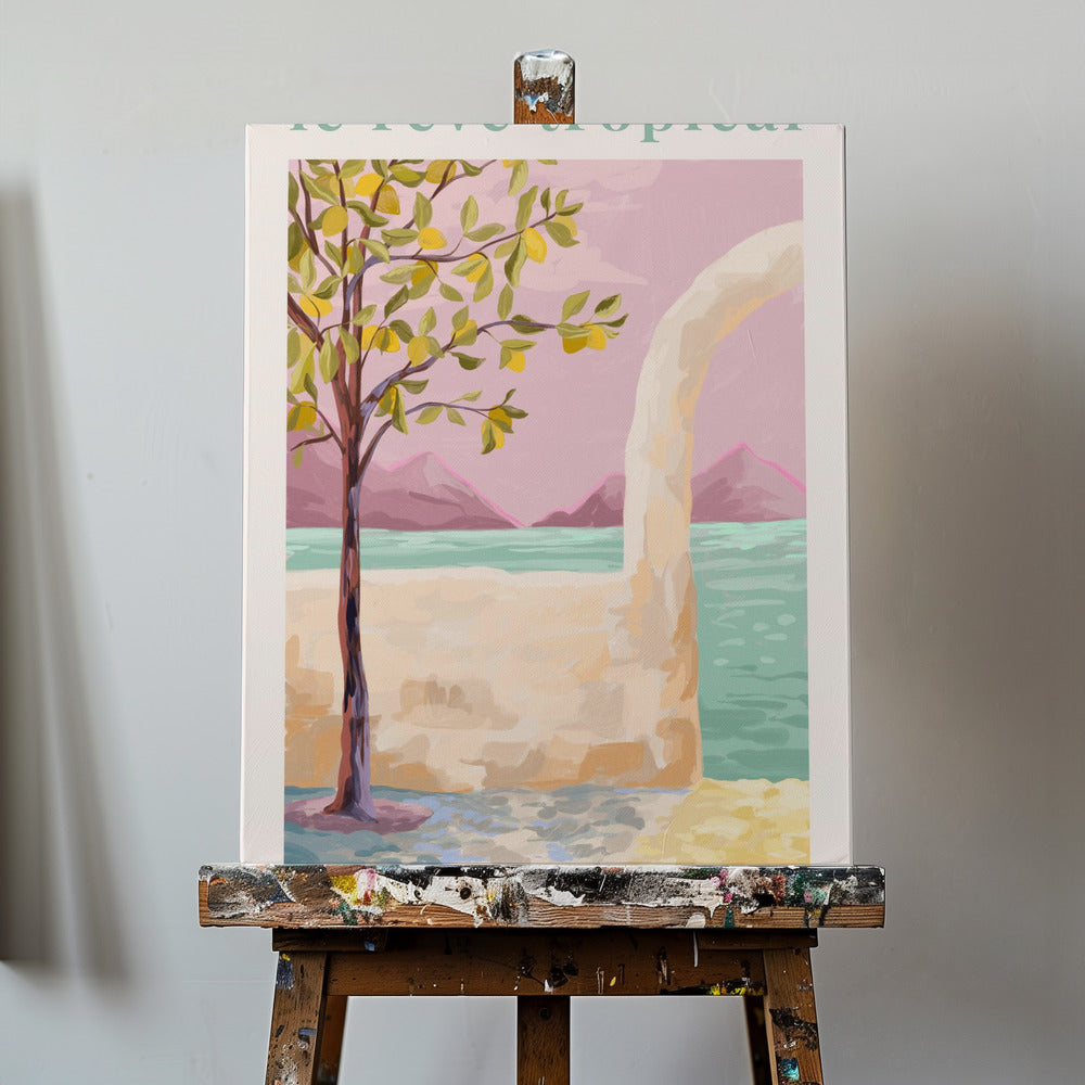 Le Rêve Tropical - Lemontree | Canvas