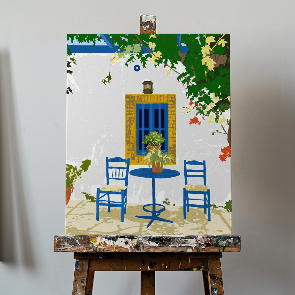 Griechischer Urlaub für zwei | Leinwand-Bilder