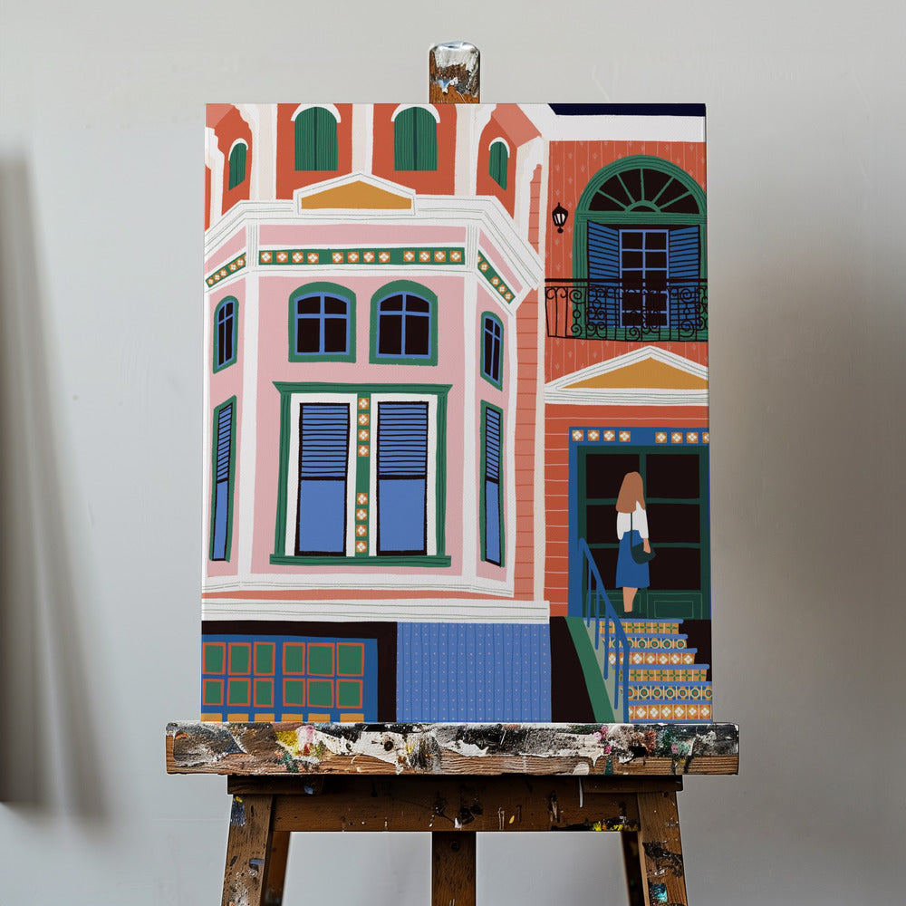 Dom wiktoriański 2 | Wydruki na łótnie