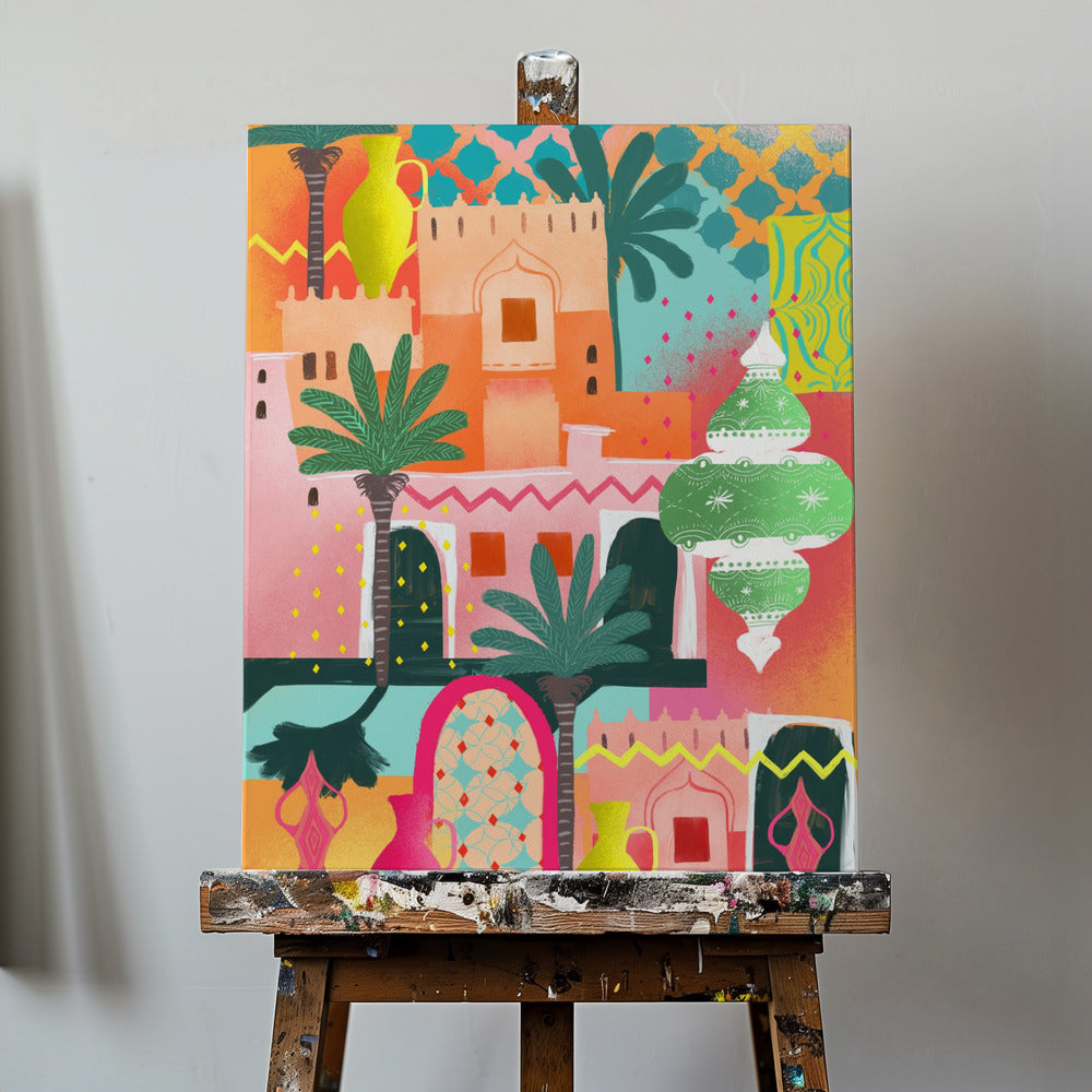 Marokko Nachmittag | Leinwand-Bilder