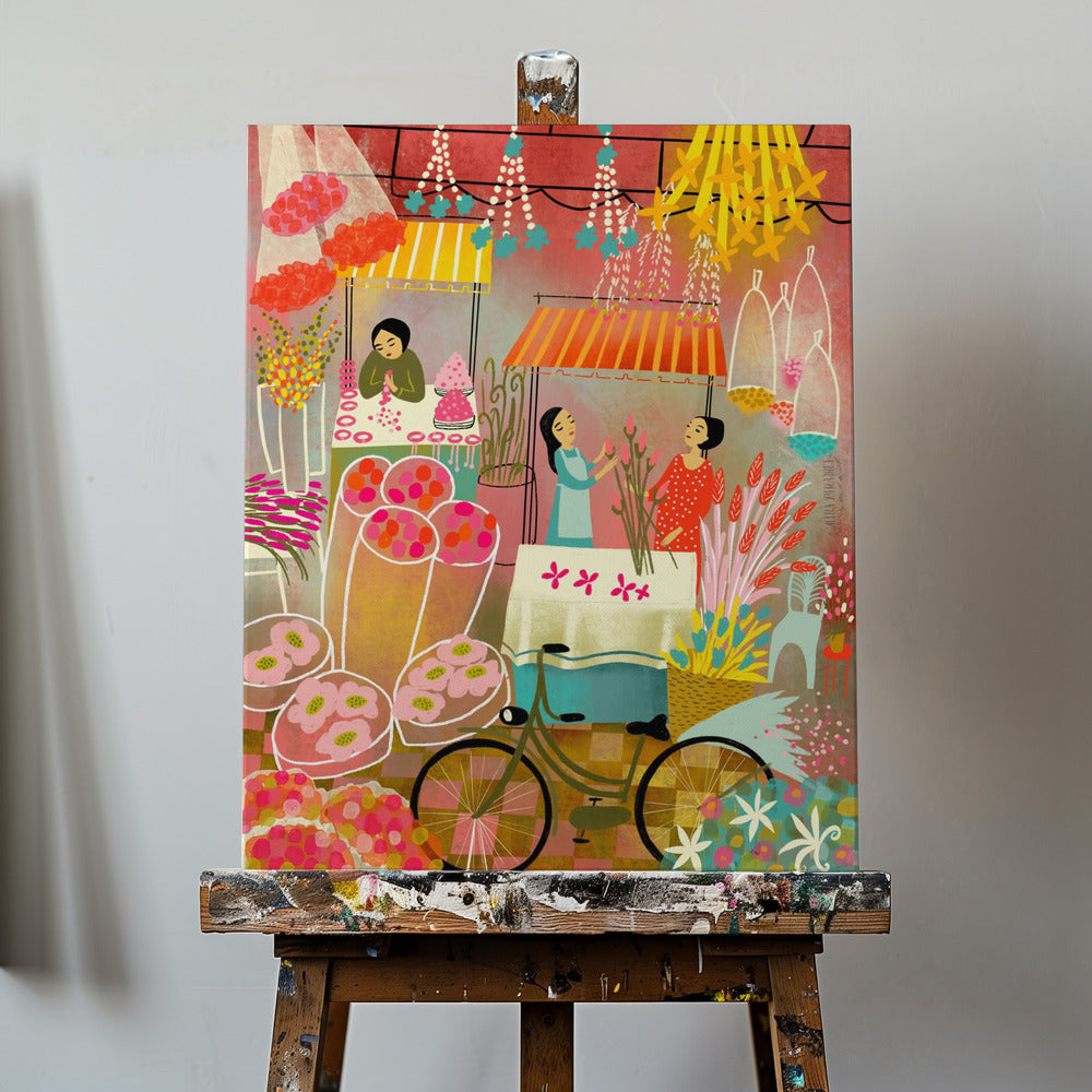 Bangkok Flower Market | Canvas