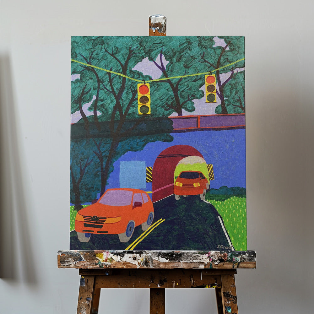 Paso elevado | Impresiones en Lienzo