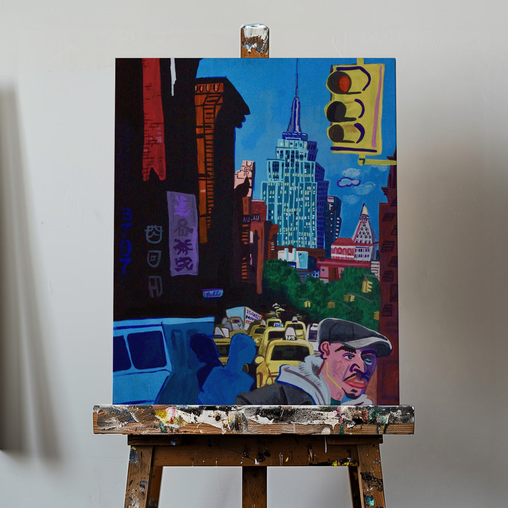 Bowery Shadows | Canvas