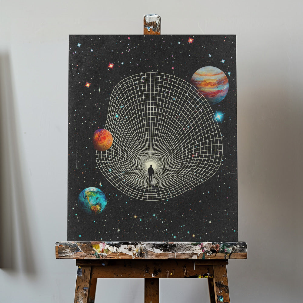 Abstract Space Portal | Canvas