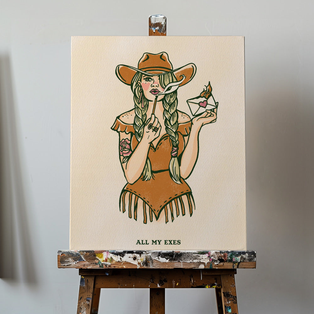 Alle meine Ex-Freundinnen 2 | Leinwand-Bilder