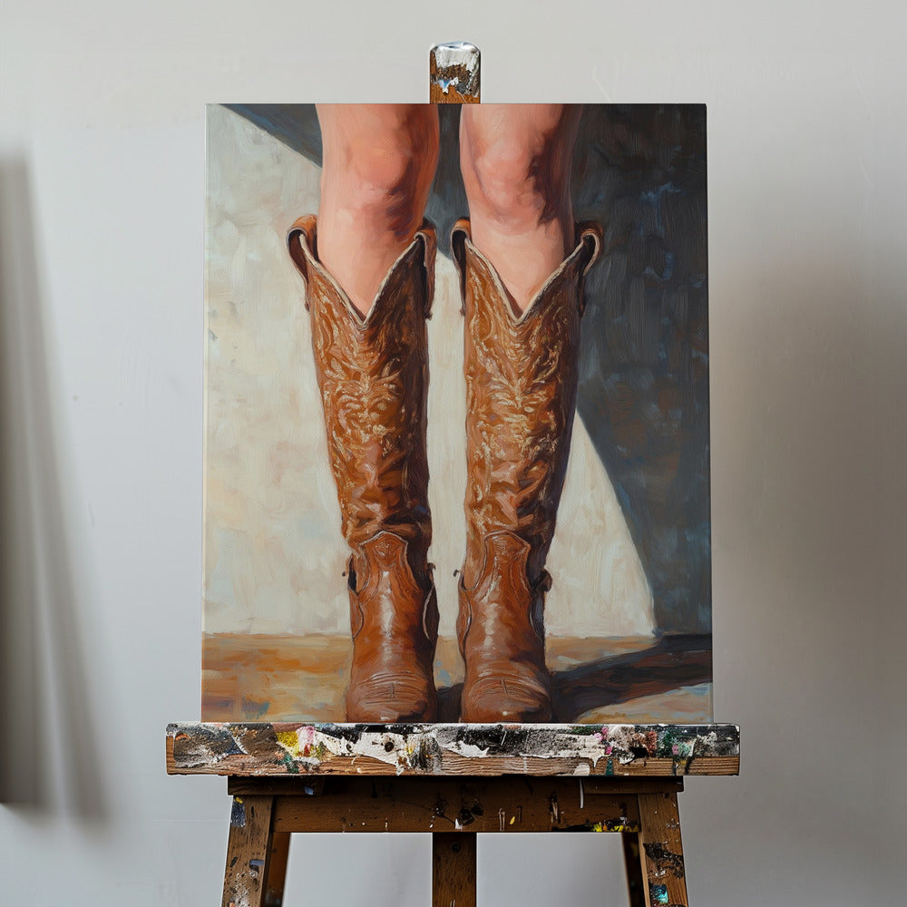 Cowboystiefel | Leinwand-Bilder