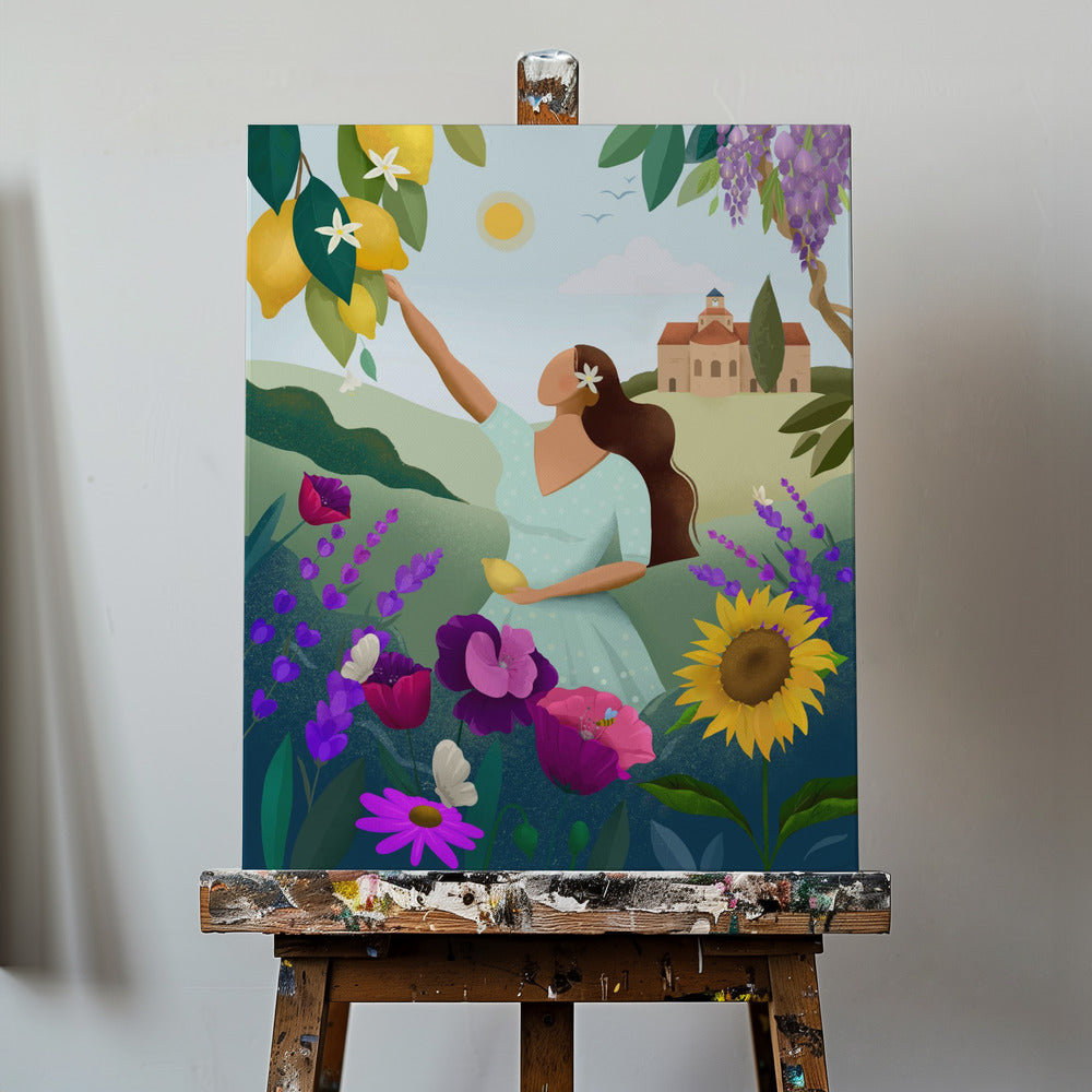 Kesä Provencessa | Canvastaulut