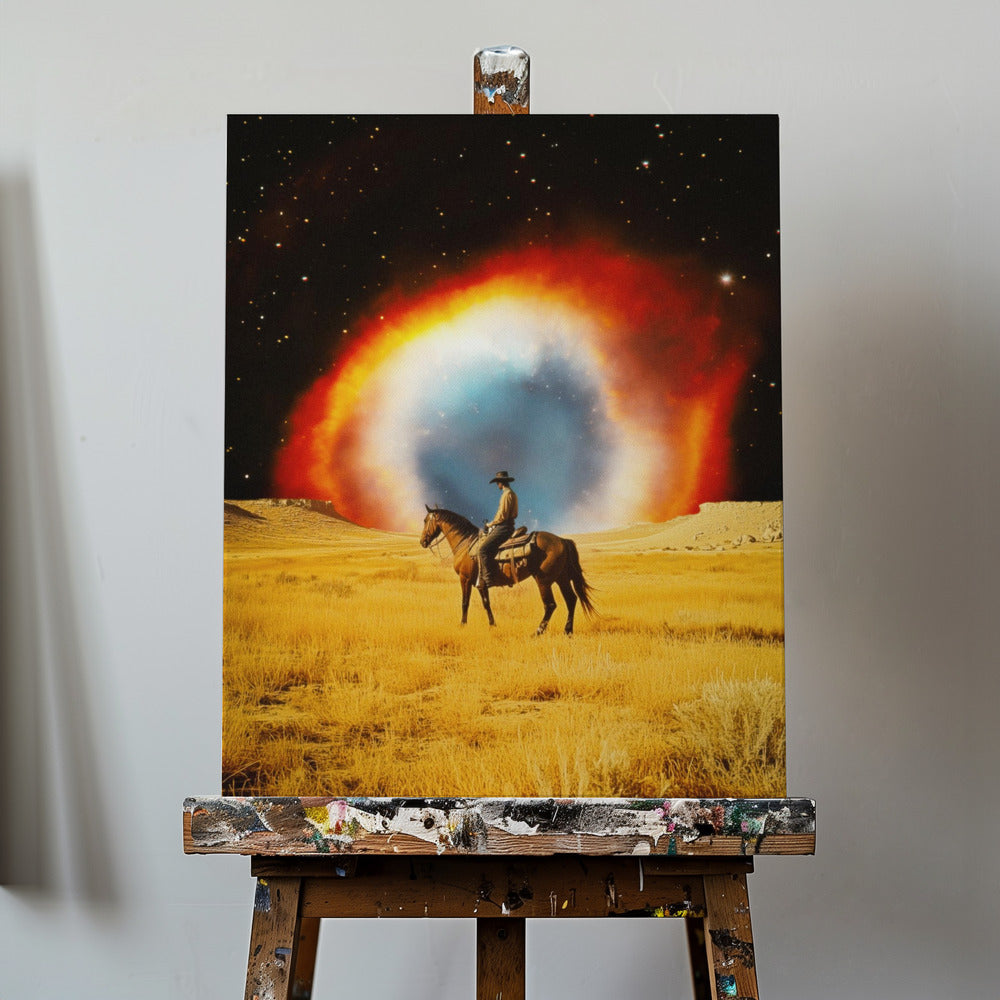 Nebula Cowboy | Canvas