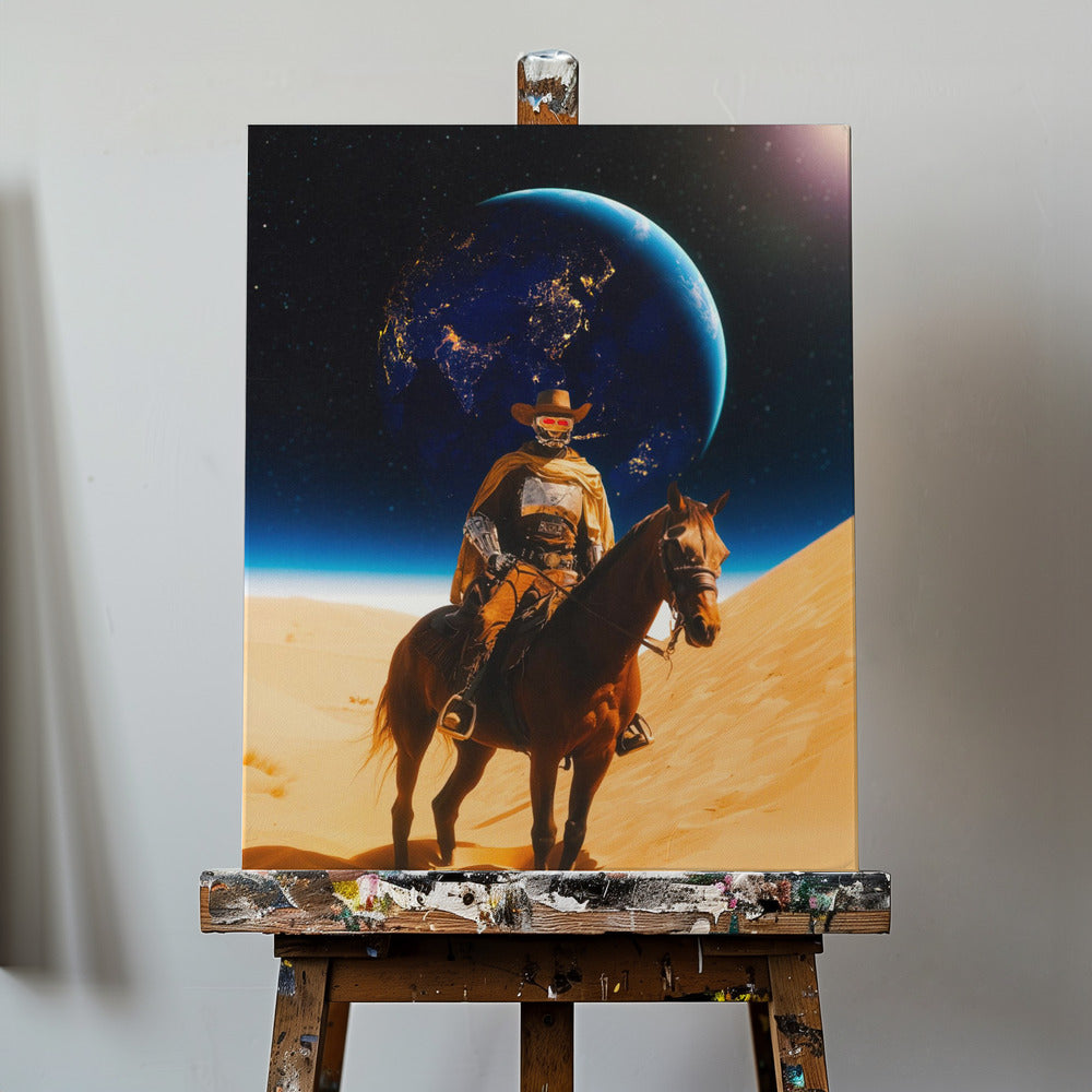 Space Cyborg | Canvas
