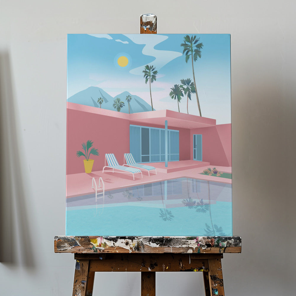 PALM SPRINGS | Wydruki na łótnie