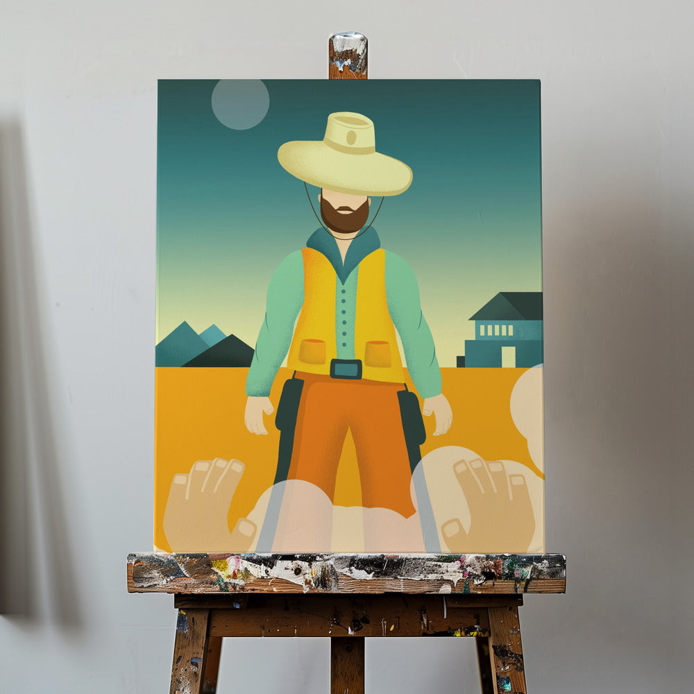 Showdown at Sunrise | Canvas