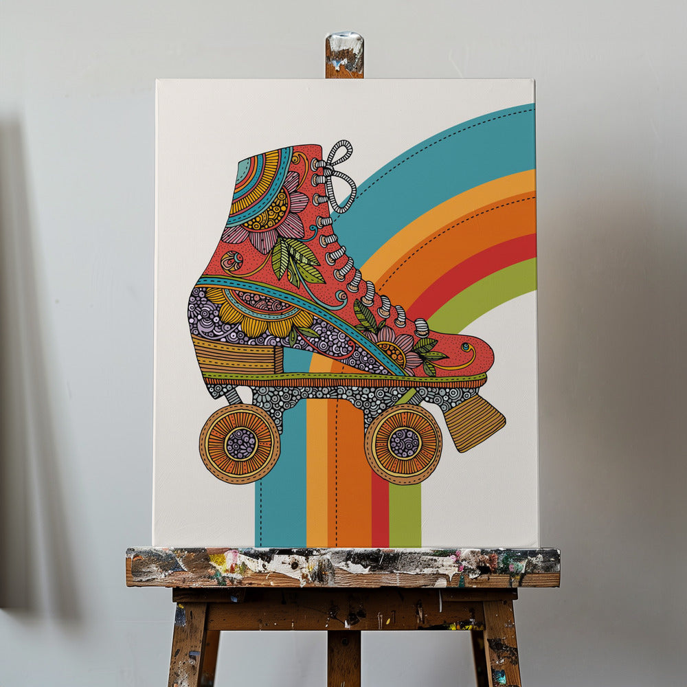 Patín de ruedas | Impresiones en Lienzo