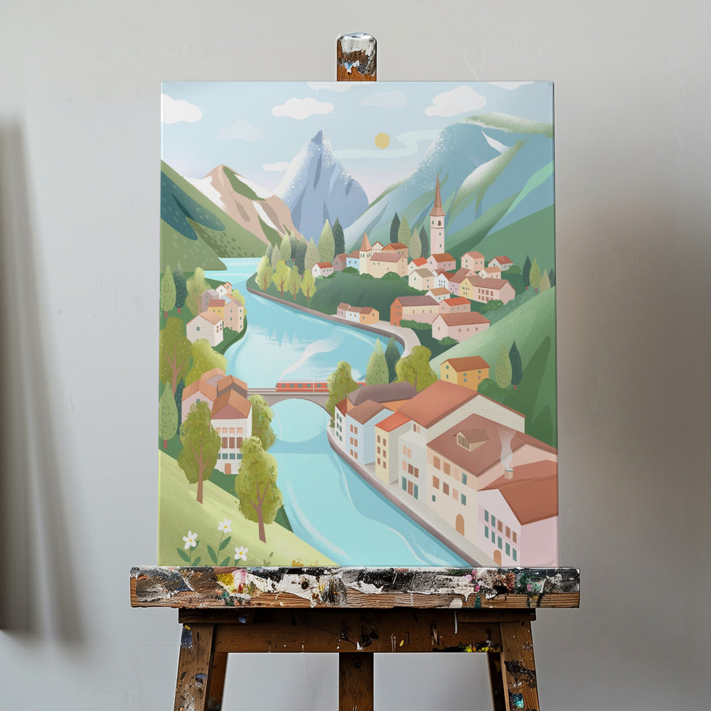 Alpi svizzere | Stampe su Tela