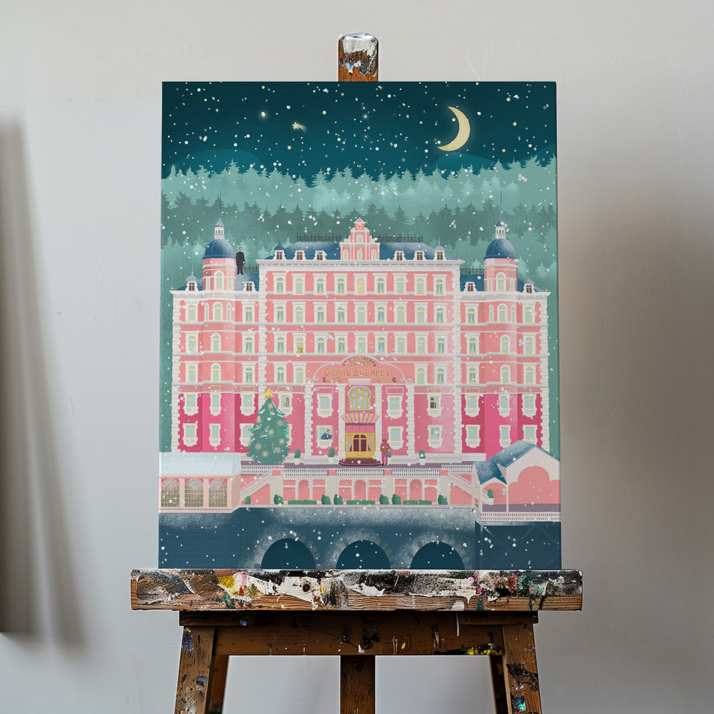 Wakacje w hotelu Grand Budapest | Wydruki na łótnie