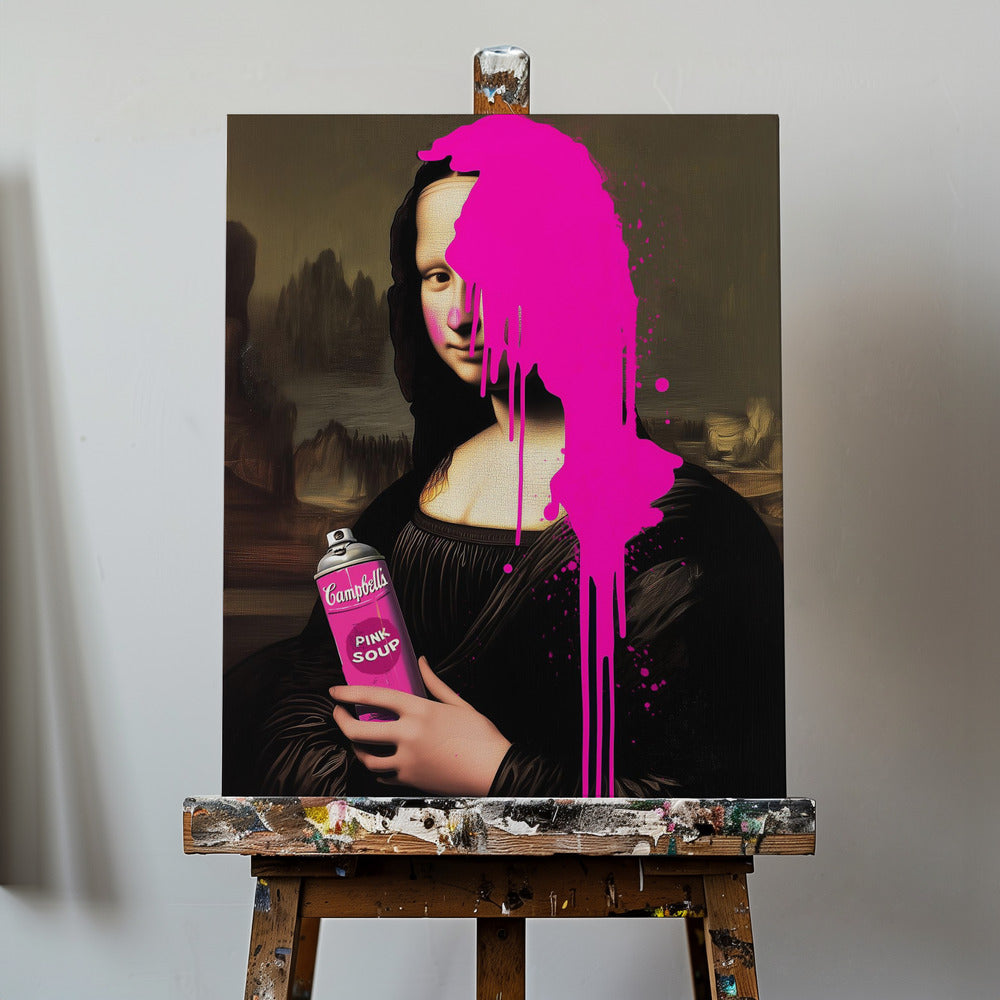 Rosa Suppe | Leinwand-Bilder