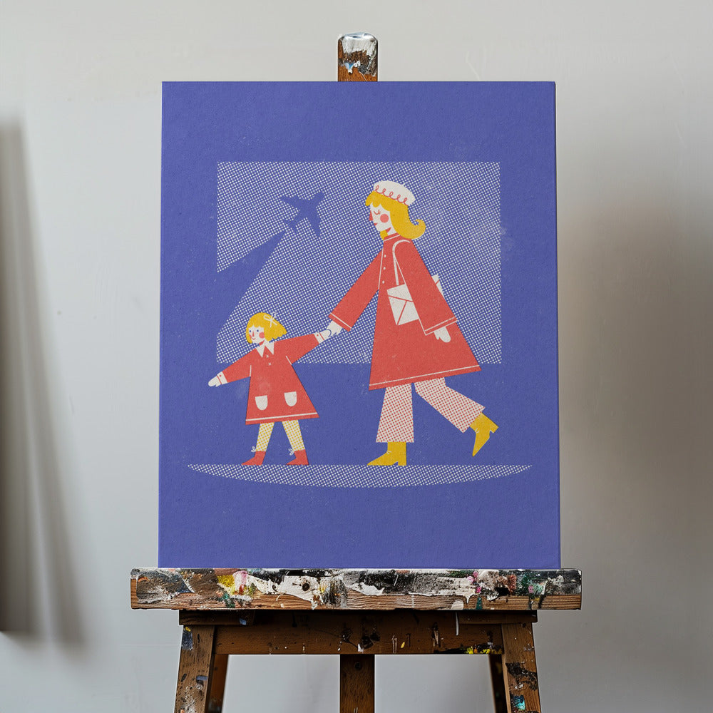 Lentokenttäseikkailu | Canvastaulut