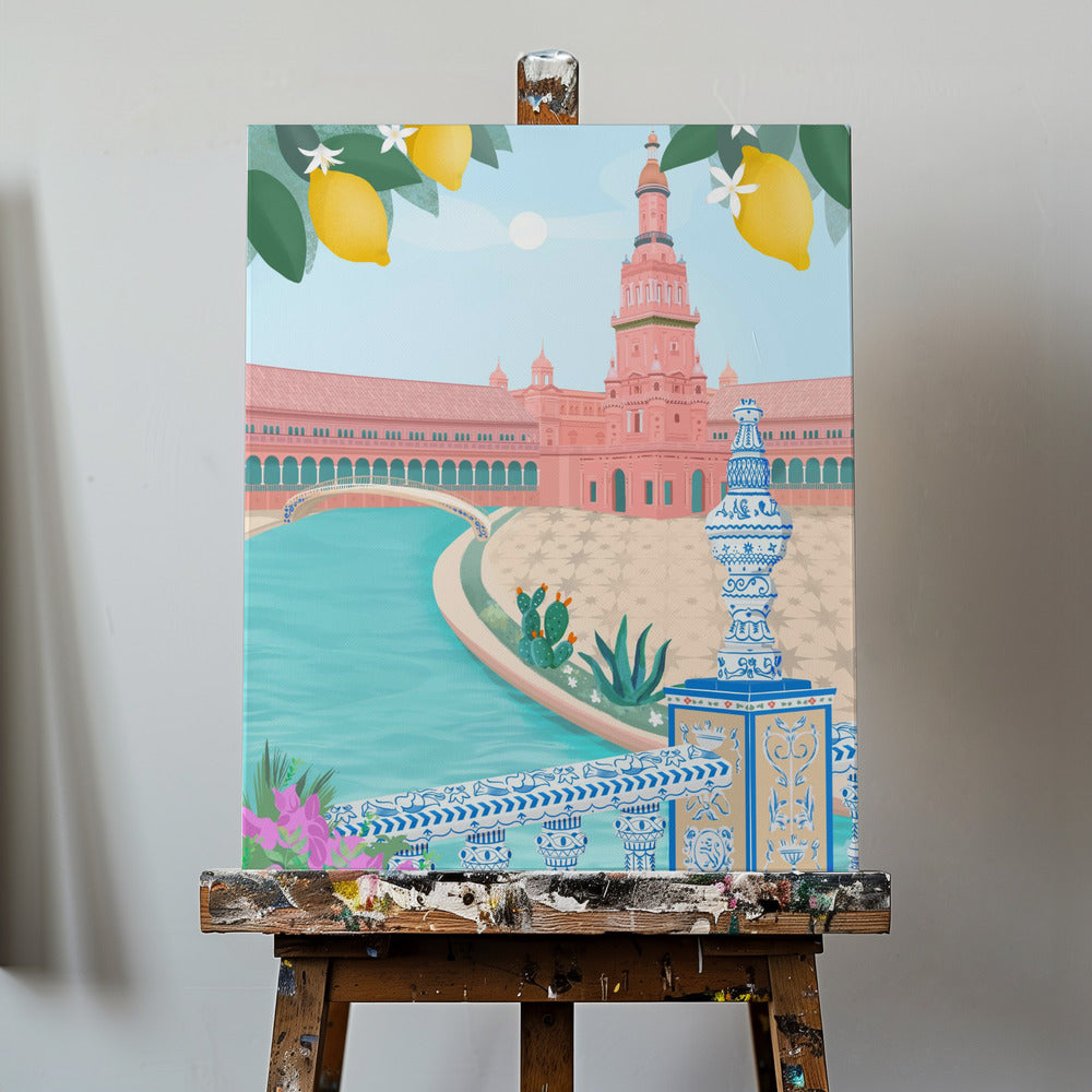 Sevilla, Espanja | Canvastaulut