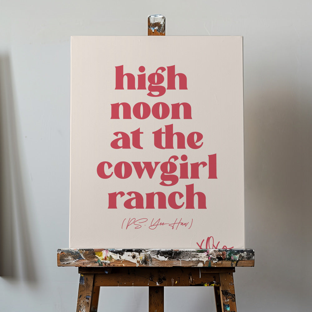 Kowbojka Wydruki na łótnie