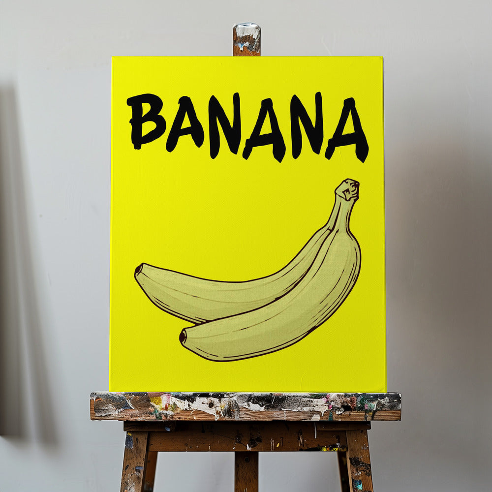 Banane | Leinwand
