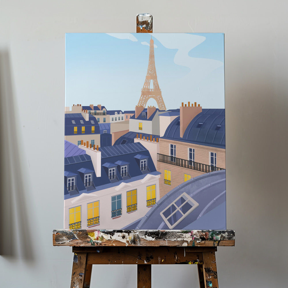 Tejados de París | Impresiones en Lienzo