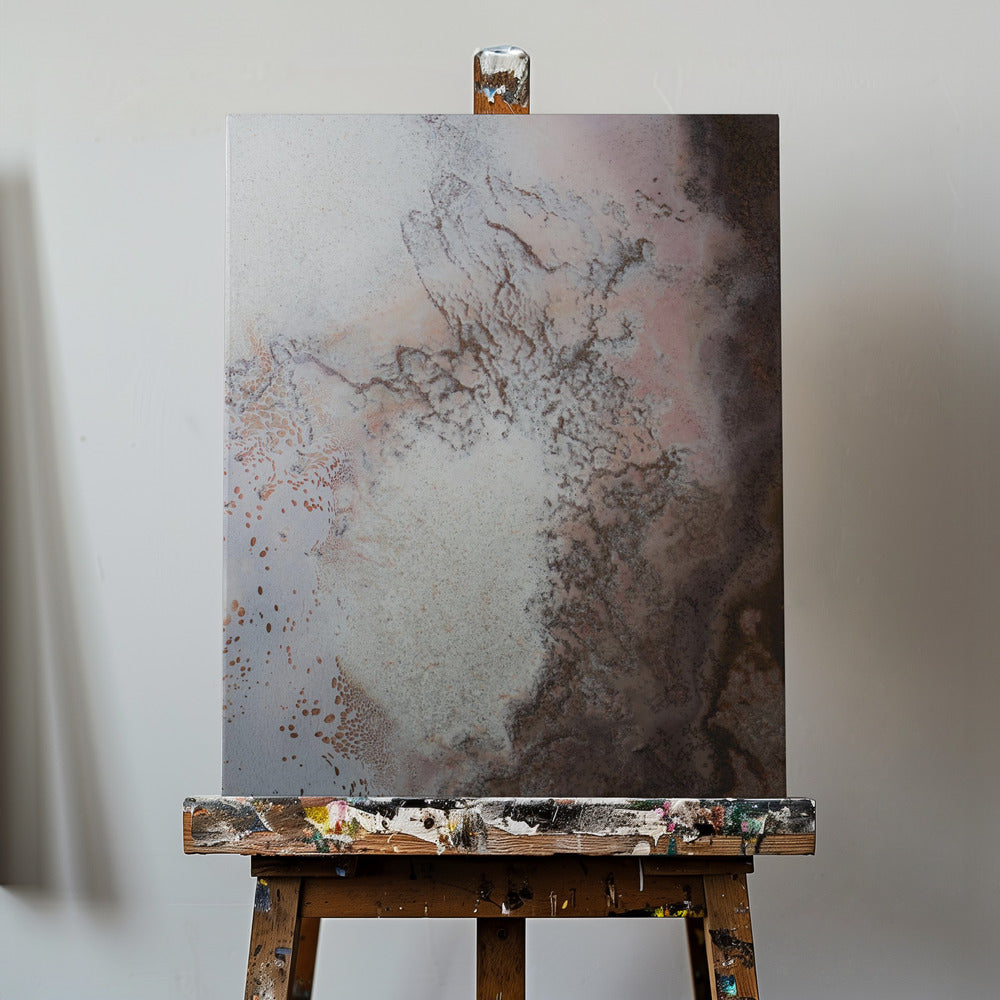 Lake Eyre Upscaled - red earth vibes | Canvas