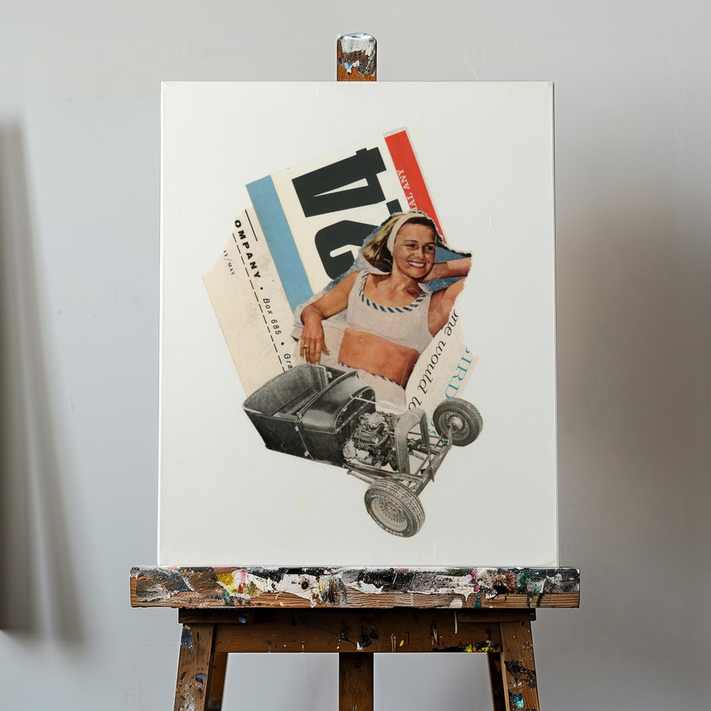 Vintage Ästhetik | Leinwand