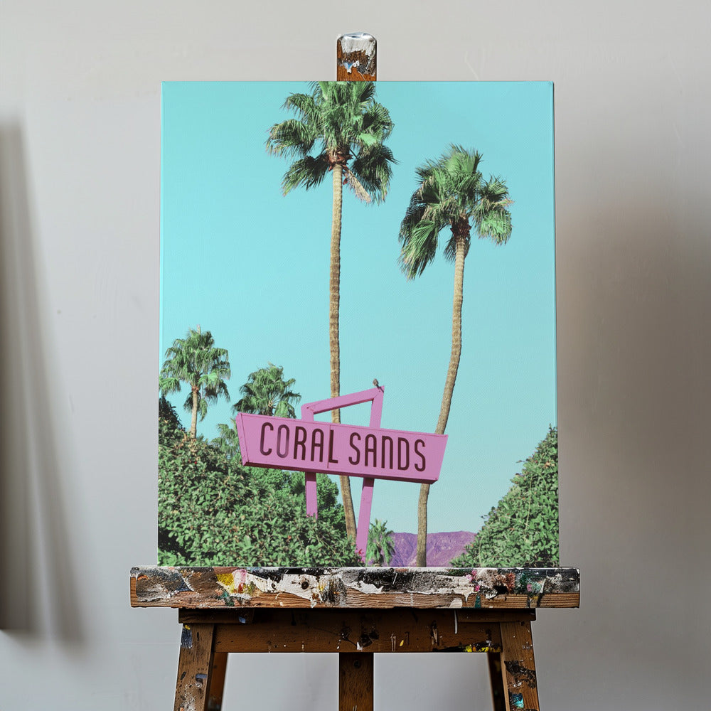 Retro Paradise Vibes | Canvas