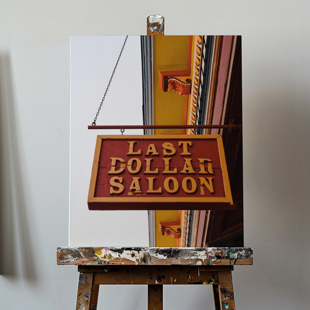 Ostatni Dolar Saloon | Wydruki na łótnie