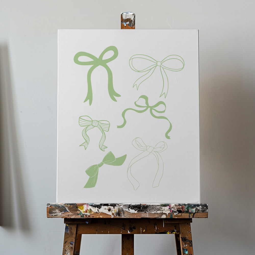 Elegant Bows Collection | Canvas
