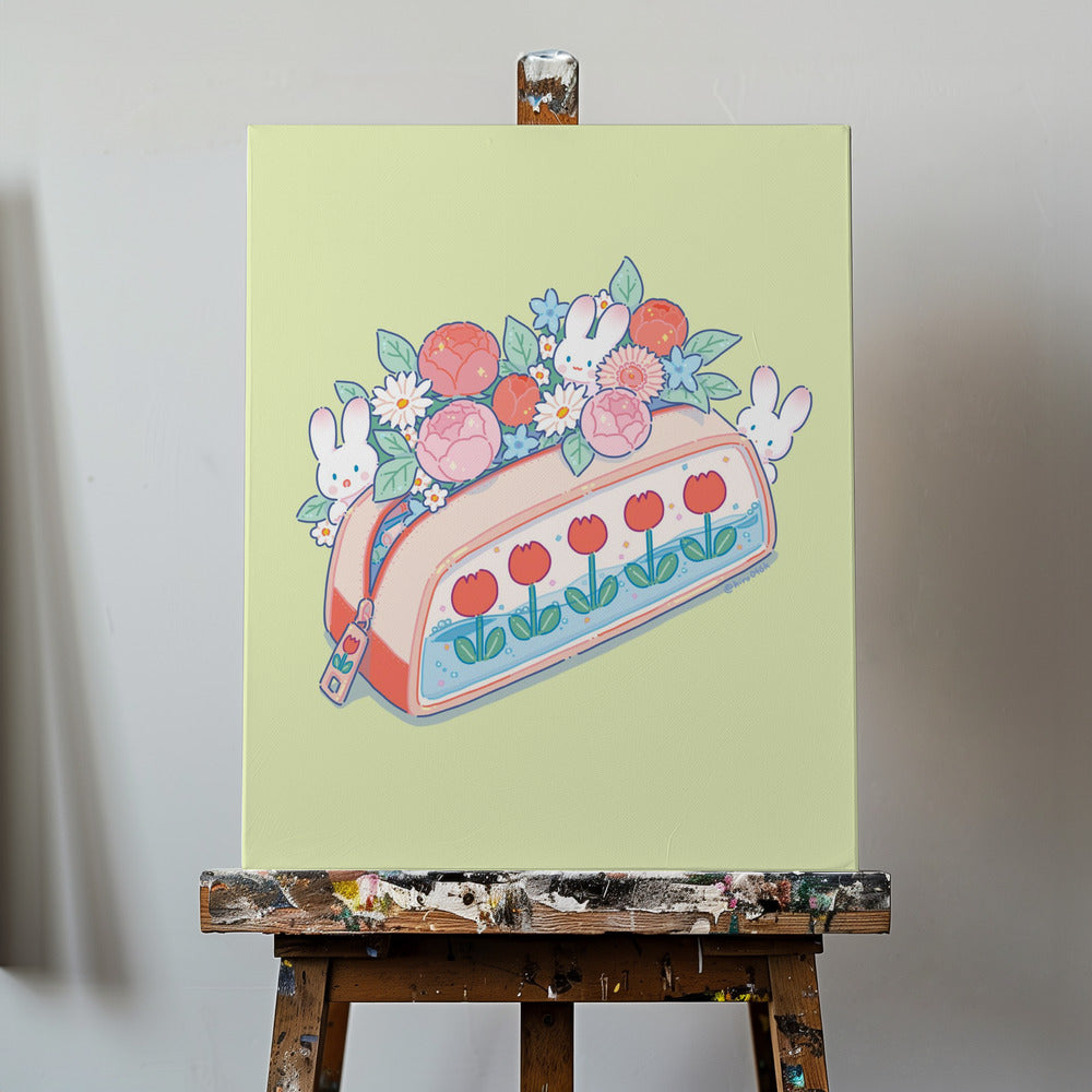 Federmäppchen | Leinwand