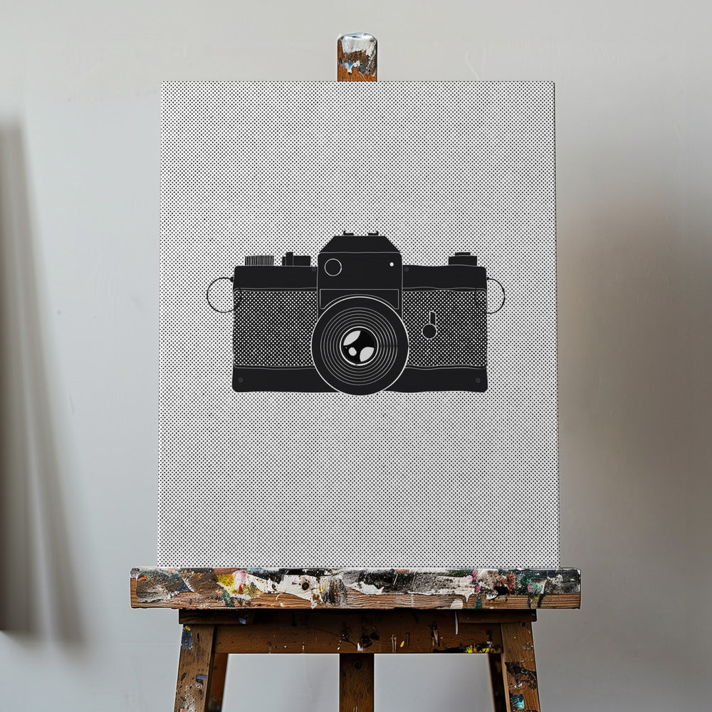 Vintage Filmkamera | Leinwand