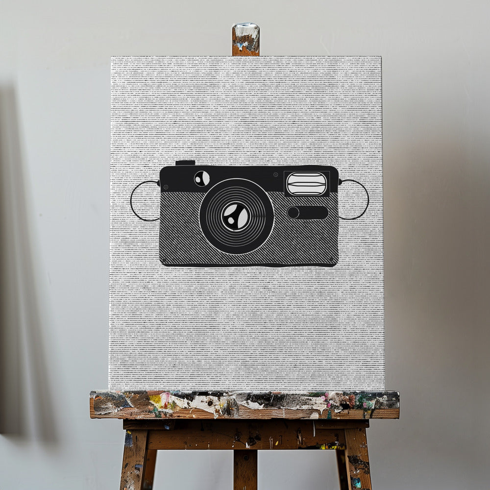 Vintage Filmkamera | Leinwand