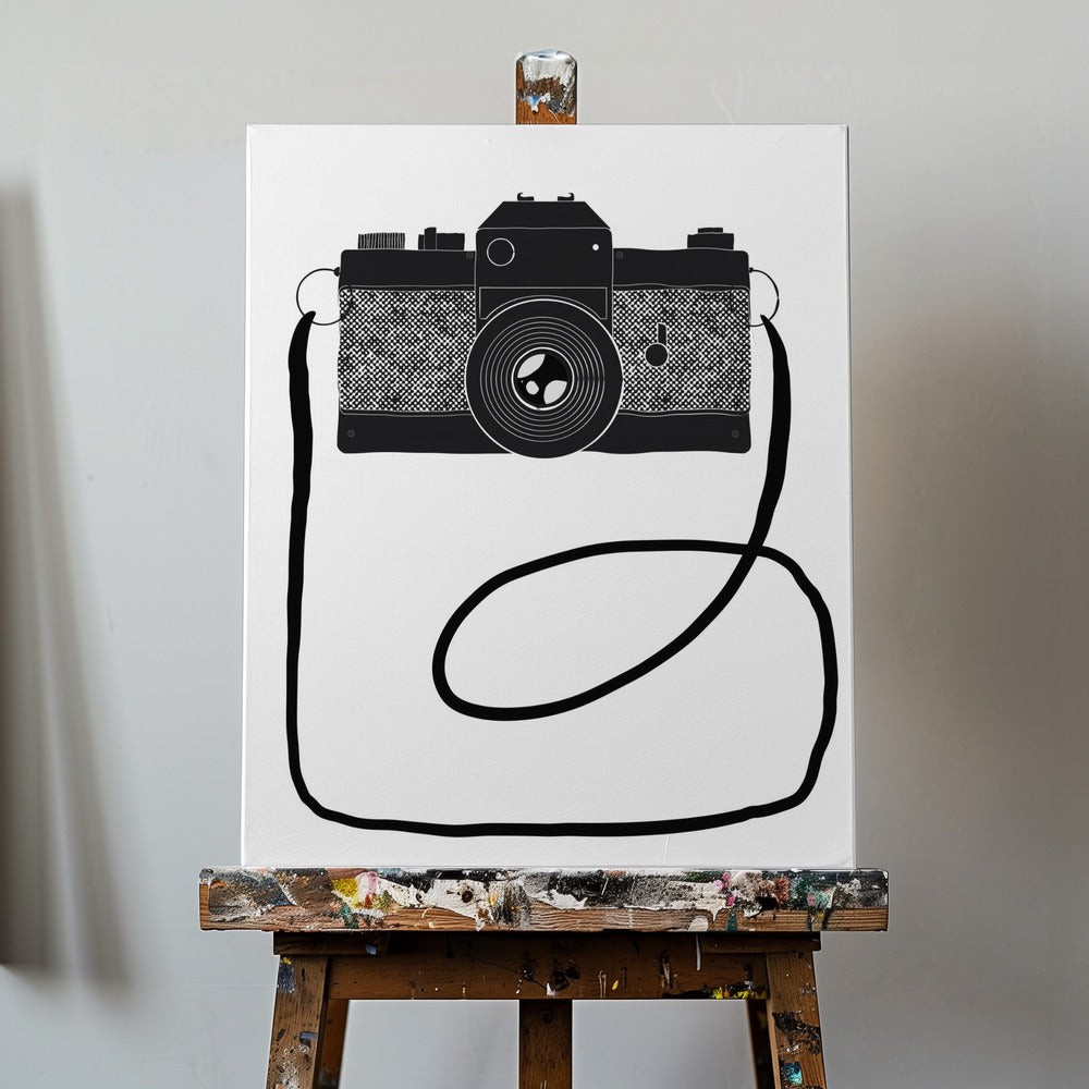 Vintage Filmkamera | Leinwand