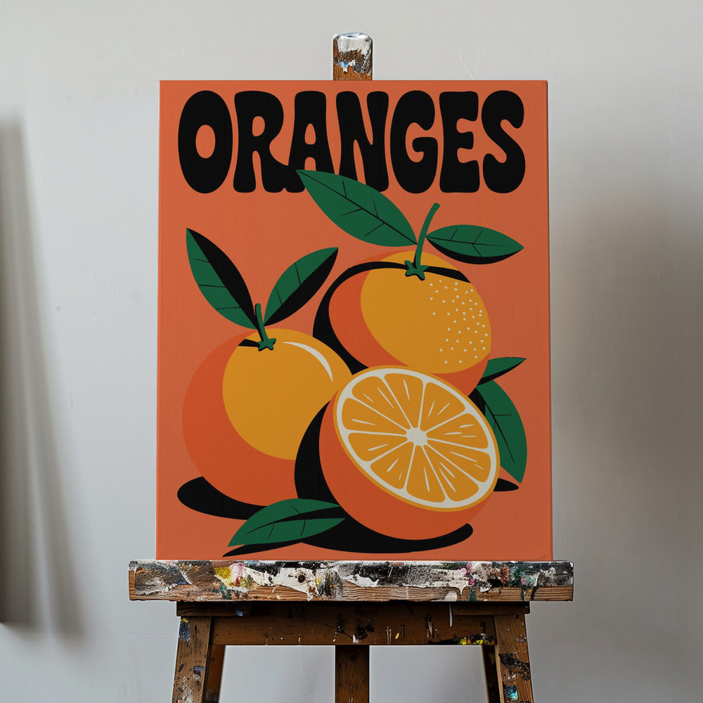 Orangen | Leinwand