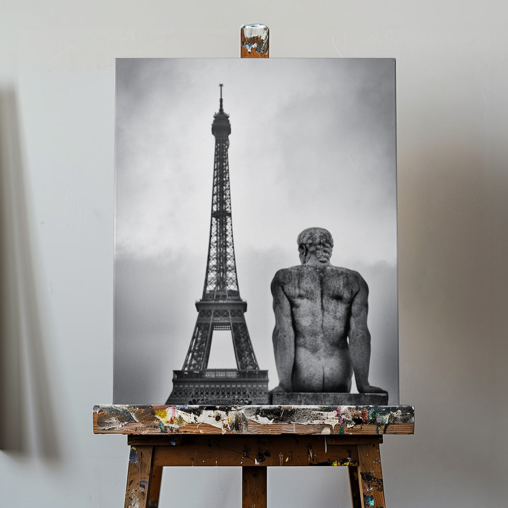 Stalowa dama | Wydruki na łótnie